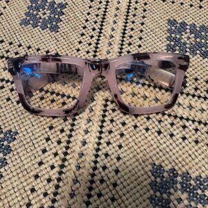 Oprah style readers 1.25 pink/black
